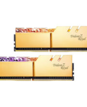 رم کامپیوتر و لپ‌تاپ (RAM) G.Skill مدل DDR4 4400 CL17 Trident Z Royal Gold 32
