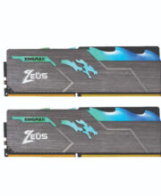 رم کامپیوتر و لپ‌تاپ (RAM) Kingmax مدل DDR4 3200 CL16 Zeus Dragon RGB 32