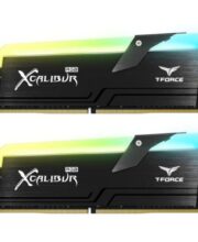 رم کامپیوتر و لپ‌تاپ (RAM) Team Group مدل DDR4 4000 CL18 XCALIBUR RGB 16