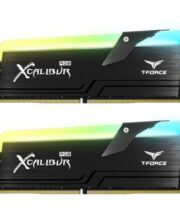 رم کامپیوتر و لپ‌تاپ (RAM) Team Group مدل DDR4 3600 CL18 XCALIBUR RGB 16